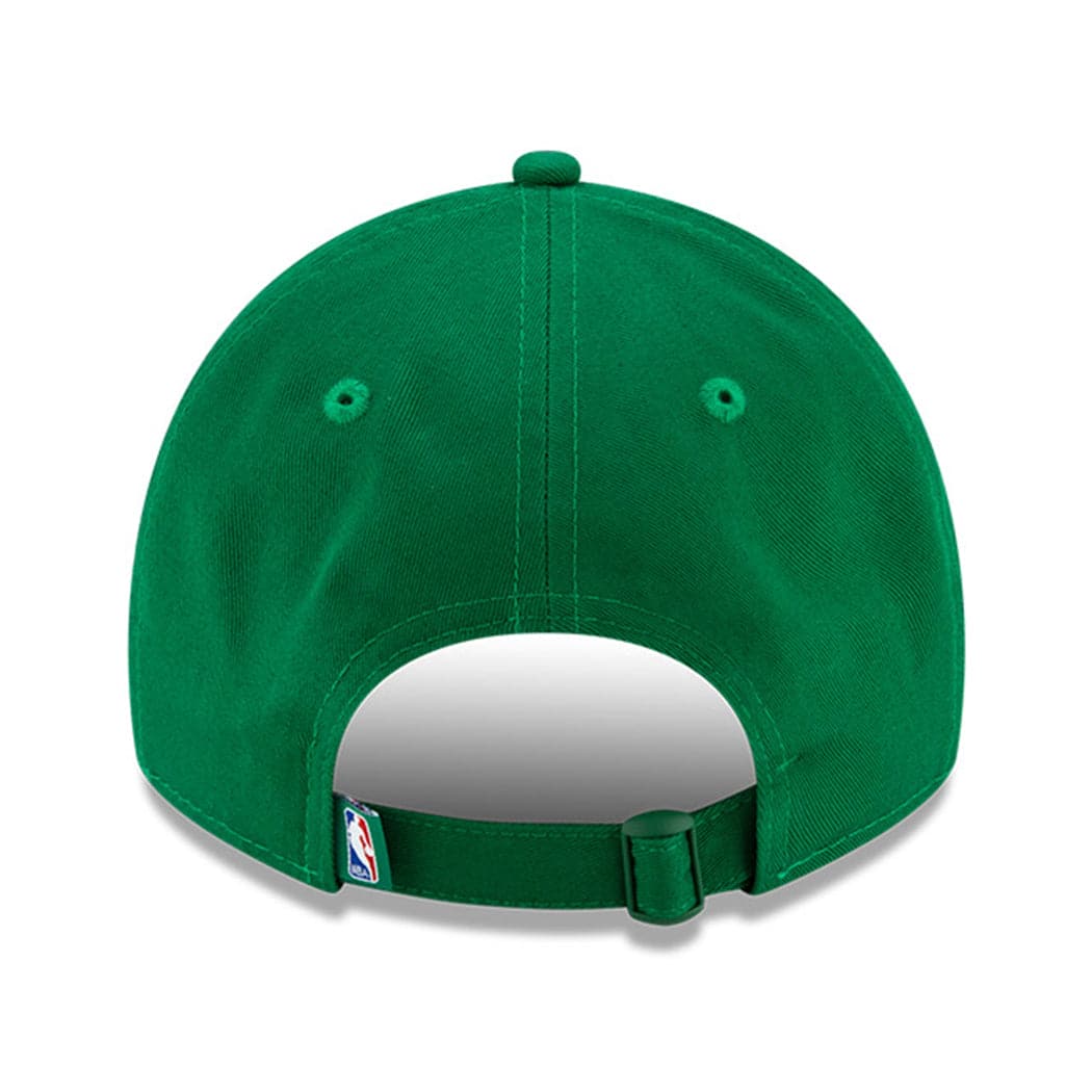 New Era Caps Boston Celtics New Era NBA 2021 Back Half 9TWENTY Curved Hat - Green