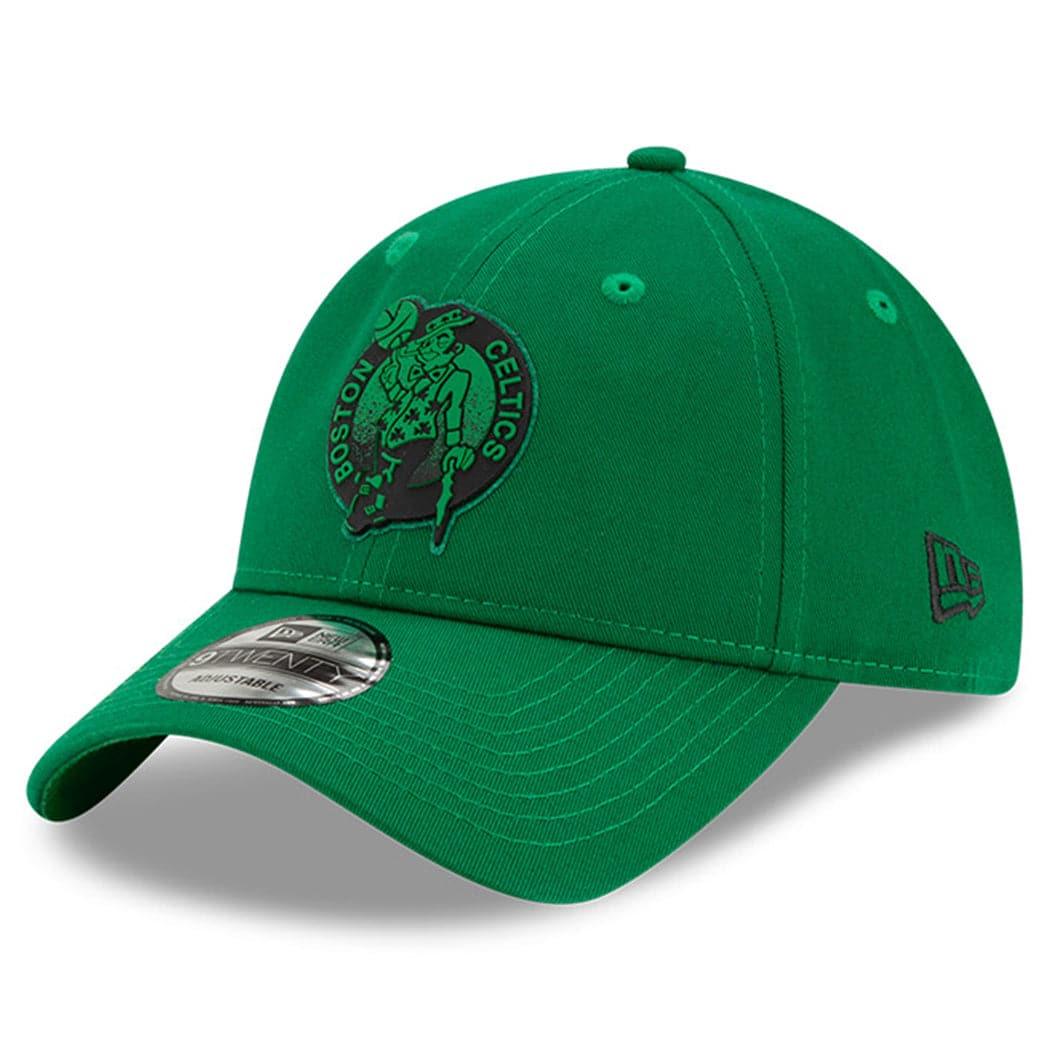 New Era Caps Boston Celtics New Era NBA 2021 Back Half 9TWENTY Curved Hat - Green