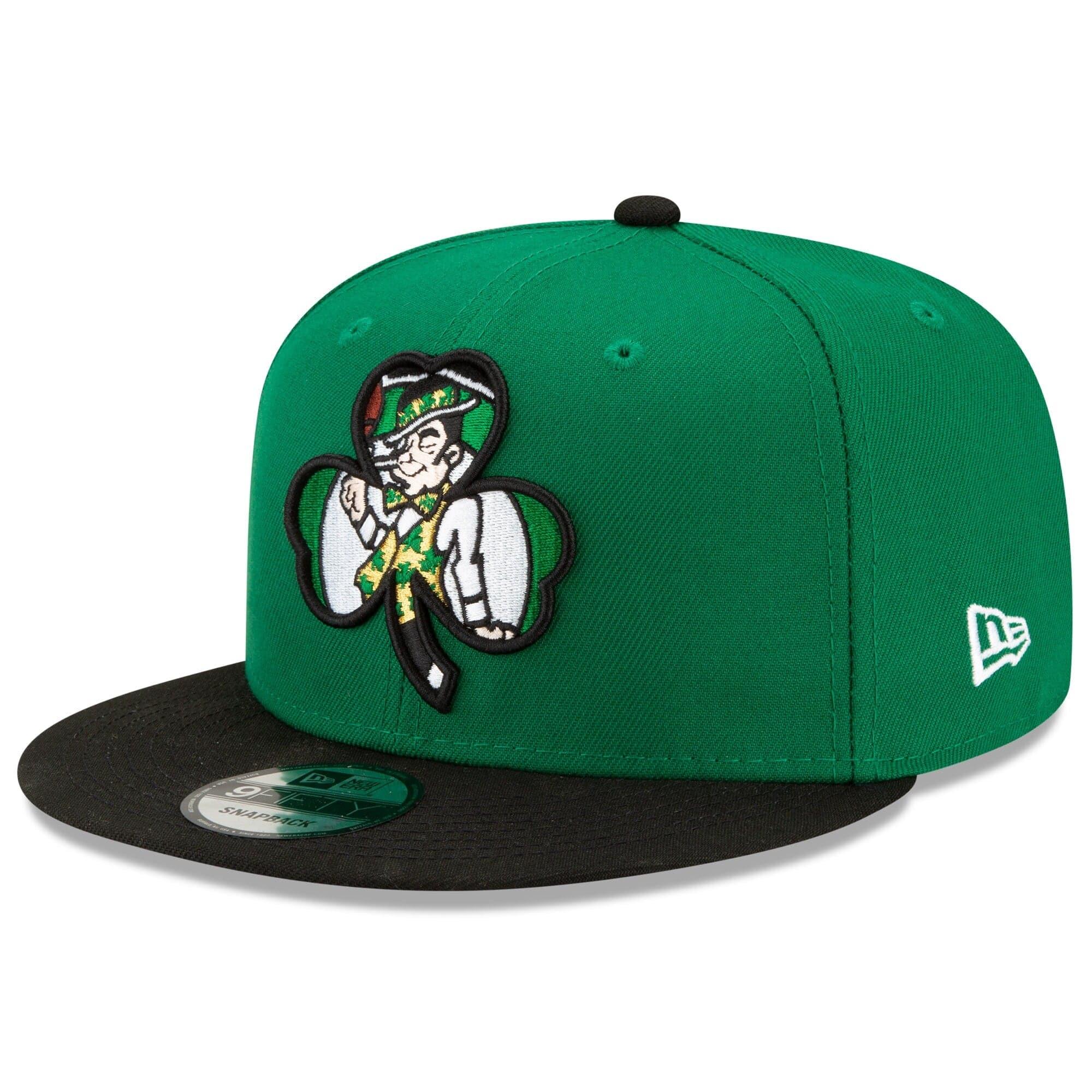 New Era Caps Boston Celtics New Era NBA 2021 Draft 9FIFTY Snapback Hat - Green