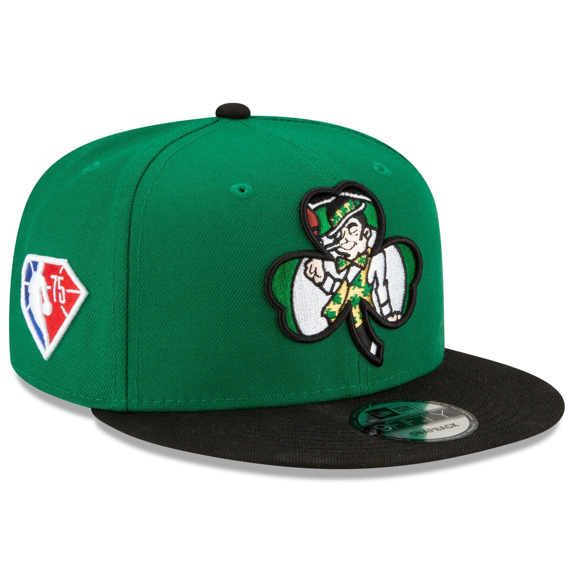 New Era Caps Boston Celtics New Era NBA 2021 Draft 9FIFTY Snapback Hat - Green