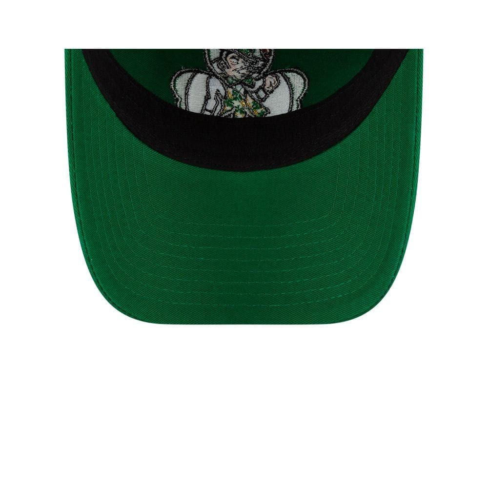 New Era Caps Boston Celtics New Era NBA 2021 Draft 9TWENTY Strapback Hat - Green