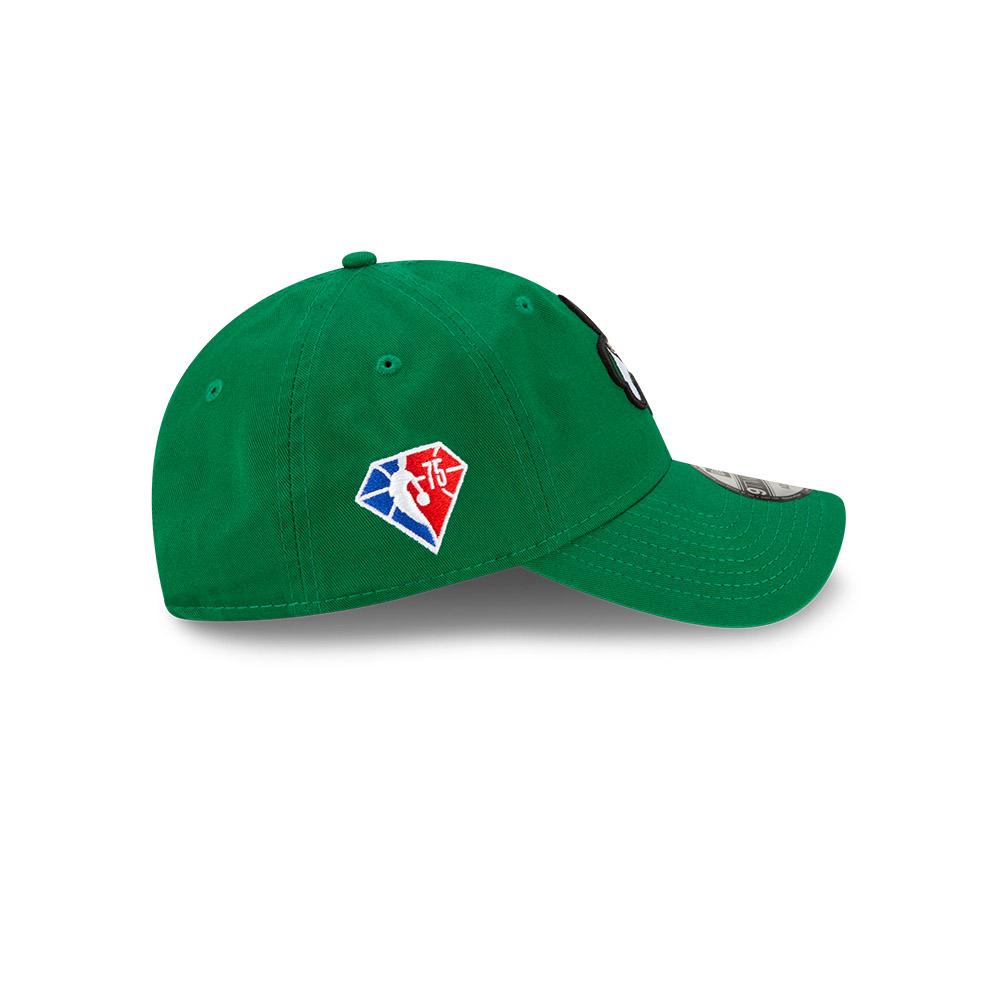 New Era Caps Boston Celtics New Era NBA 2021 Draft 9TWENTY Strapback Hat - Green