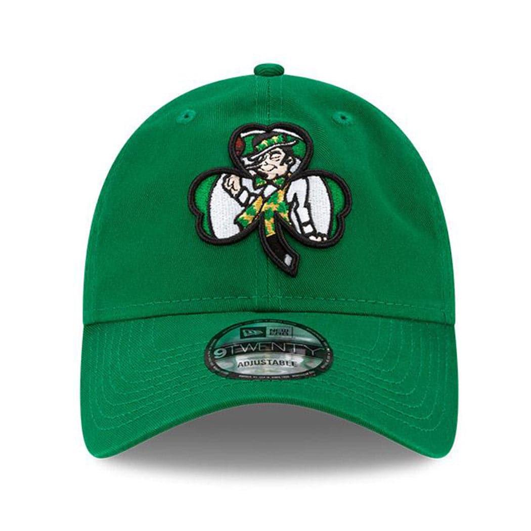 New Era Caps Boston Celtics New Era NBA 2021 Draft 9TWENTY Strapback Hat - Green