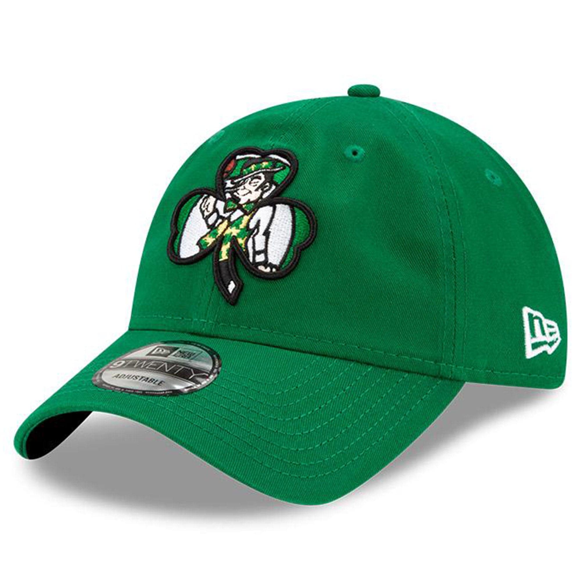 New Era Caps Boston Celtics New Era NBA 2021 Draft 9TWENTY Strapback Hat - Green