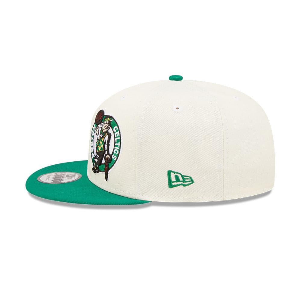 New Era Caps Boston Celtics New Era NBA 2022 Draft 9FIFTY Snapback Hat - Cream