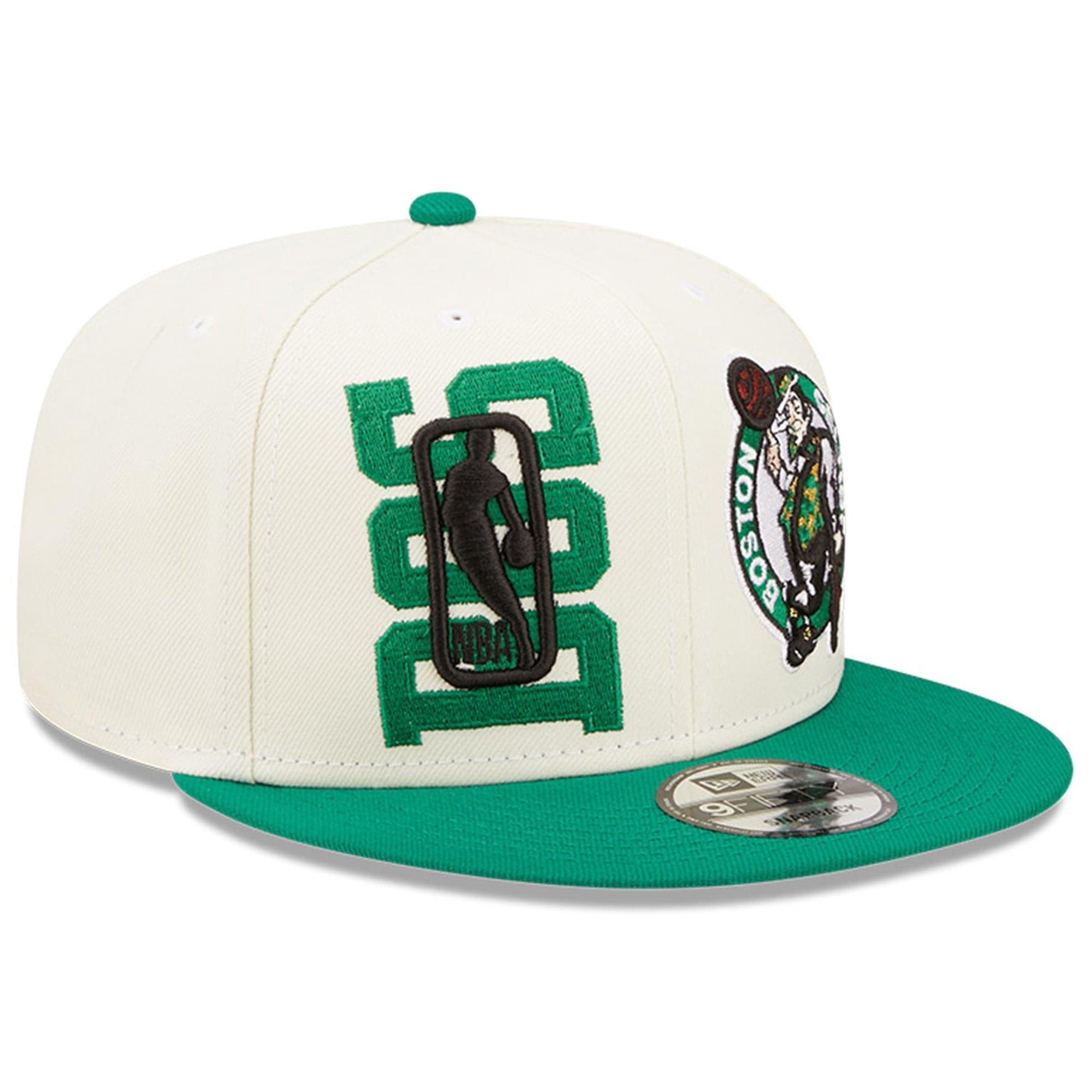 New Era Caps Boston Celtics New Era NBA 2022 Draft 9FIFTY Snapback Hat - Cream
