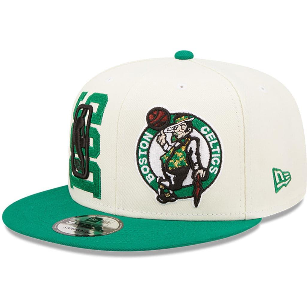 New Era Caps Boston Celtics New Era NBA 2022 Draft 9FIFTY Snapback Hat - Cream