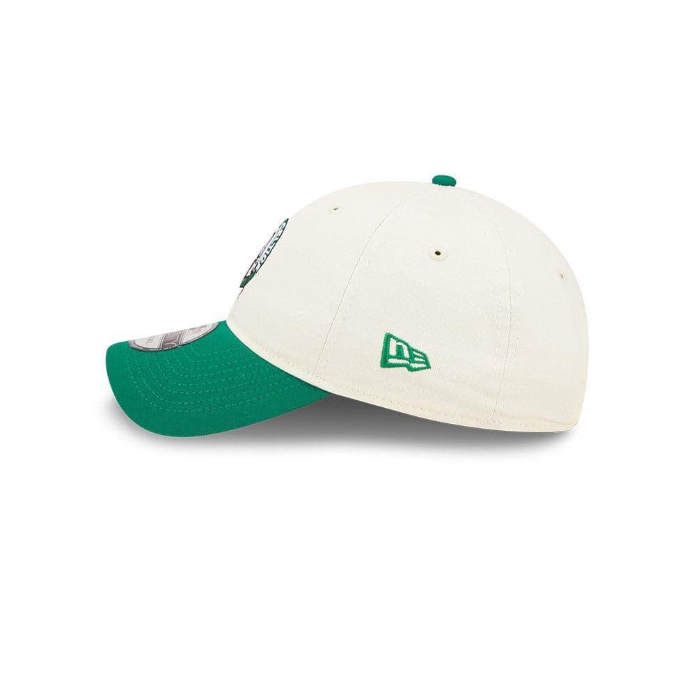 New Era Caps Boston Celtics New Era NBA 2022 Draft 9TWENTY Strapback Hat - Cream