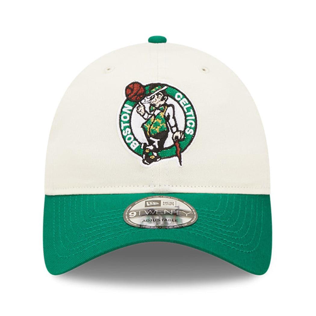 New Era Caps Boston Celtics New Era NBA 2022 Draft 9TWENTY Strapback Hat - Cream