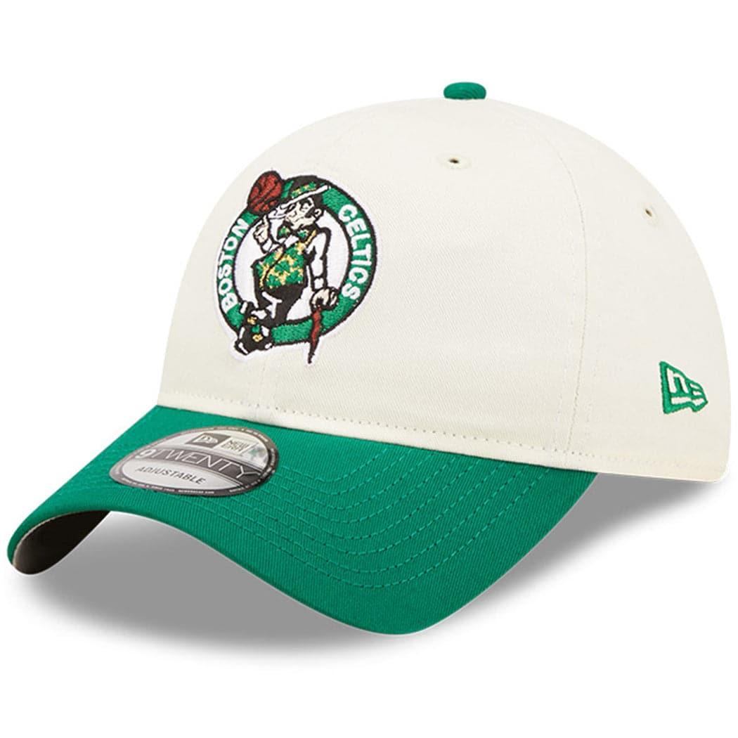 New Era Caps Boston Celtics New Era NBA 2022 Draft 9TWENTY Strapback Hat - Cream