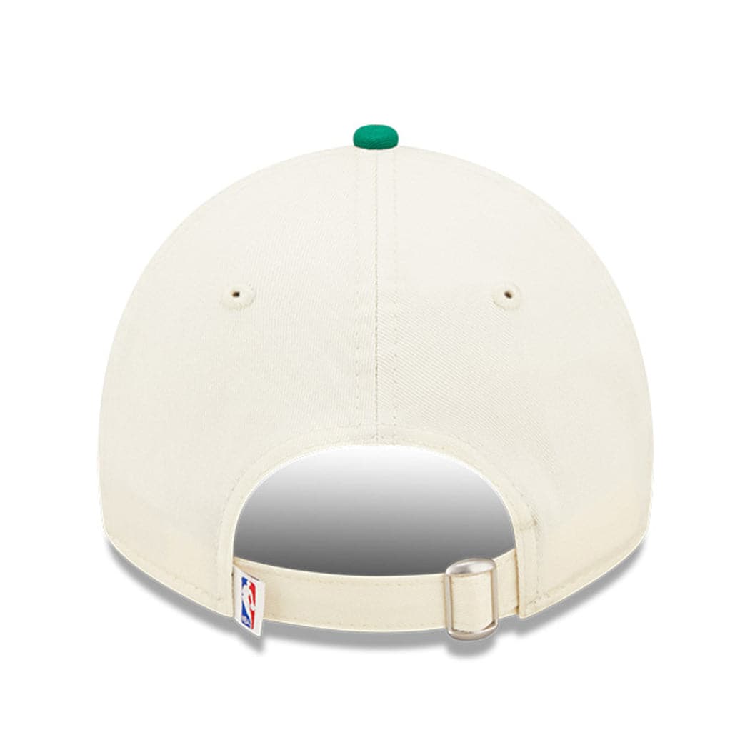 New Era Caps Boston Celtics New Era NBA 2022 Draft 9TWENTY Strapback Hat - Cream