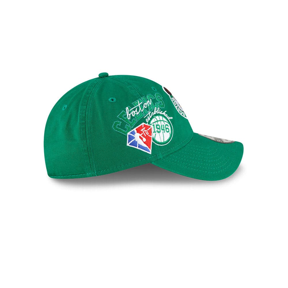 New Era Caps Boston Celtics New Era NBA 21-22 Back Half 9TWENTY Hat - Green