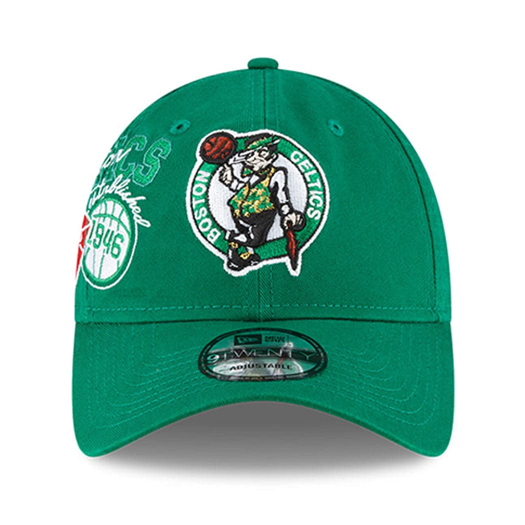 New Era Caps Boston Celtics New Era NBA 21-22 Back Half 9TWENTY Hat - Green