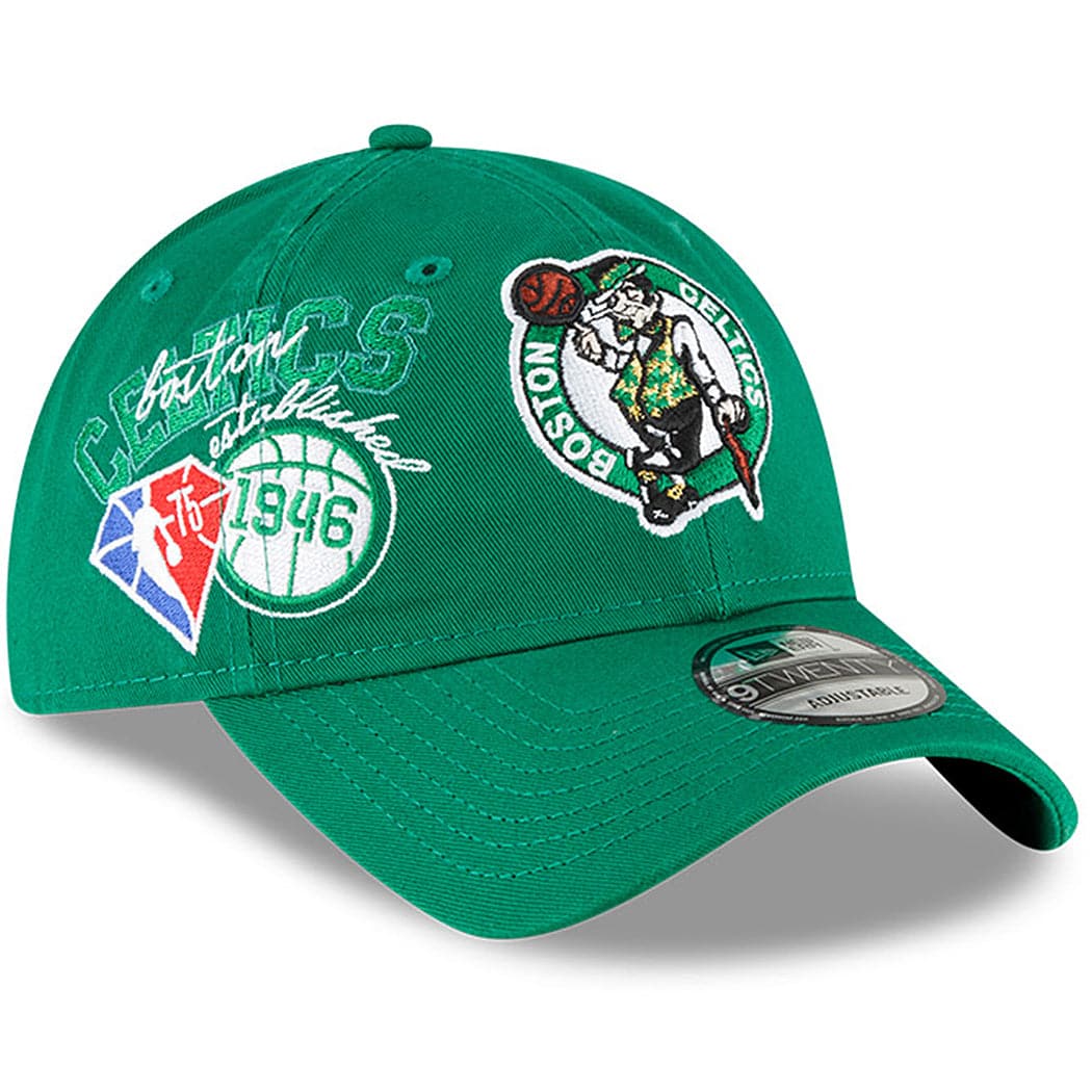 New Era Caps Boston Celtics New Era NBA 21-22 Back Half 9TWENTY Hat - Green