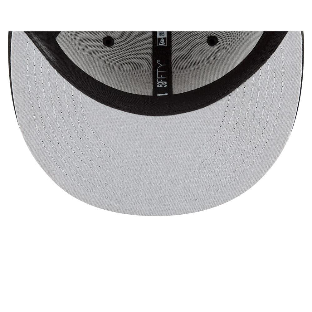 New Era Caps Boston Celtics New Era NBA 21-22 Back Half Monochrome 59FIFTY Fitted Hat - Black