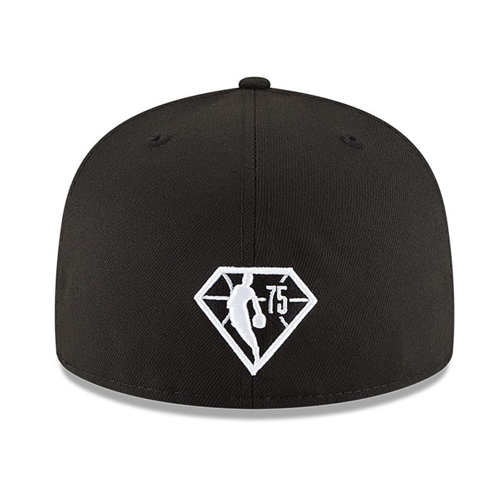 New Era Caps Boston Celtics New Era NBA 21-22 Back Half Monochrome 59FIFTY Fitted Hat - Black