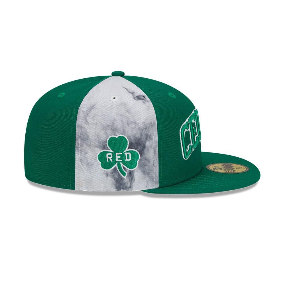 New Era Caps Boston Celtics New Era NBA 21-22 City Edition 59FIFTY Fitted Hat - Green
