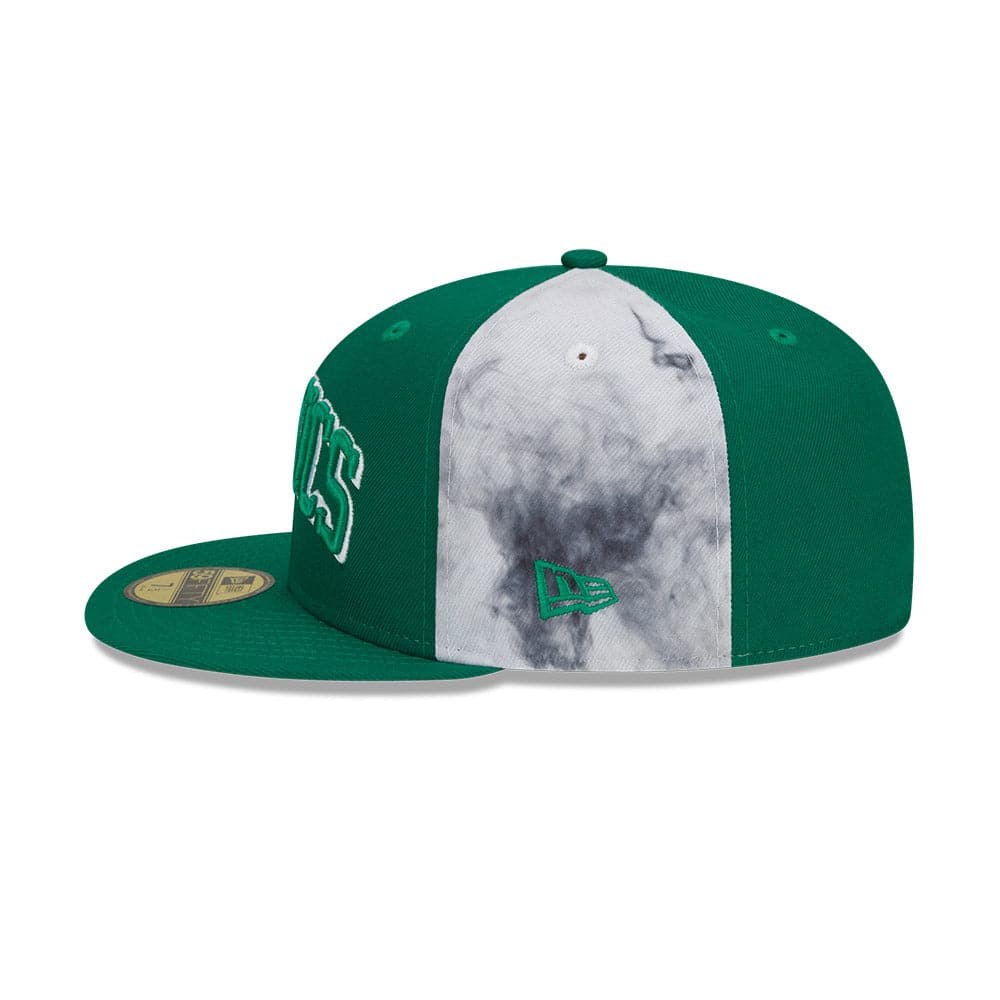 New Era Caps Boston Celtics New Era NBA 21-22 City Edition 59FIFTY Fitted Hat - Green