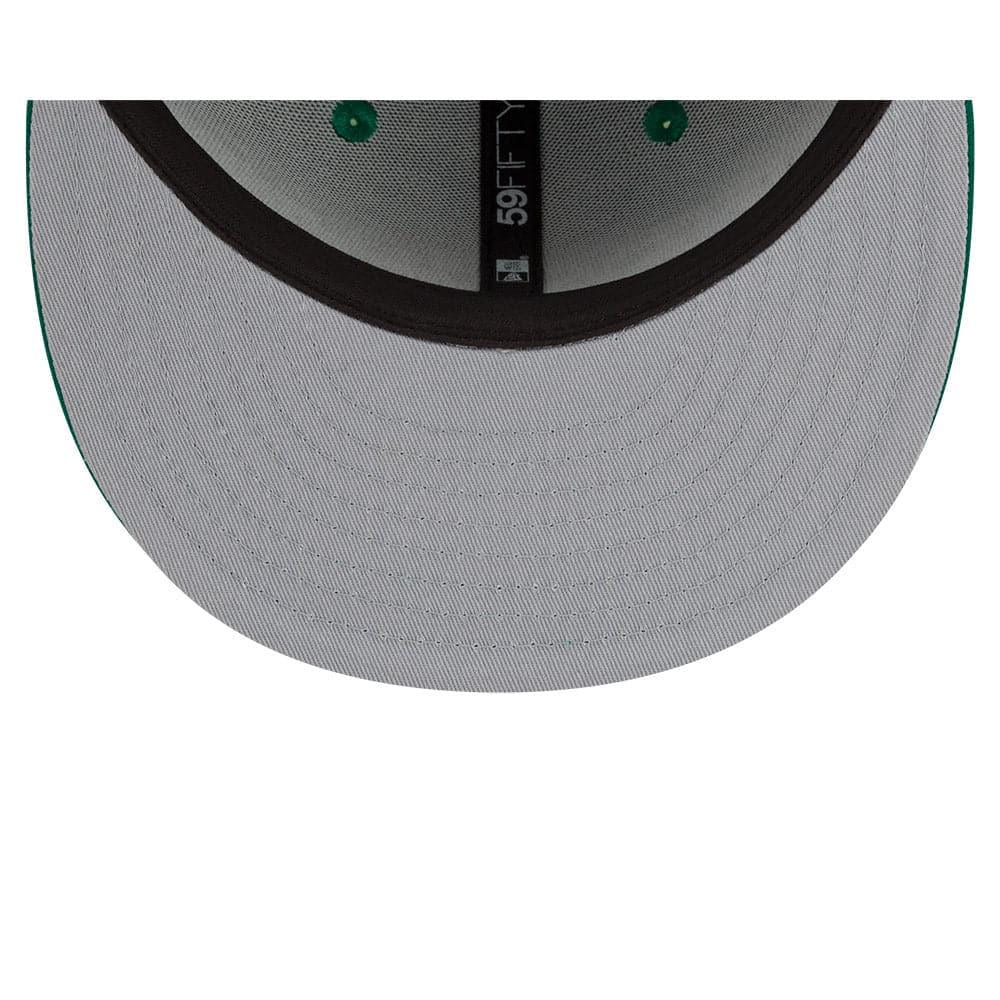 New Era Caps Boston Celtics New Era NBA 21-22 City Edition 59FIFTY Fitted Hat - Green