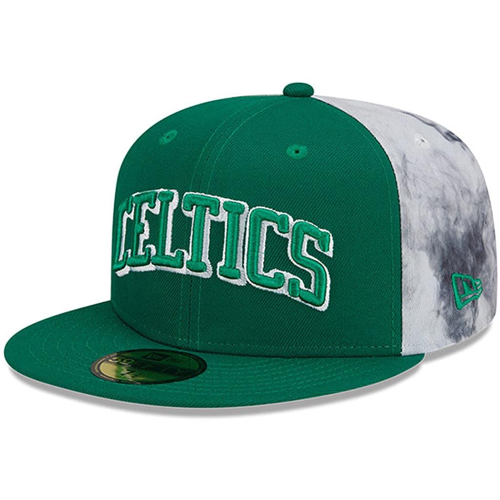 New Era Caps Boston Celtics New Era NBA 21-22 City Edition 59FIFTY Fitted Hat - Green