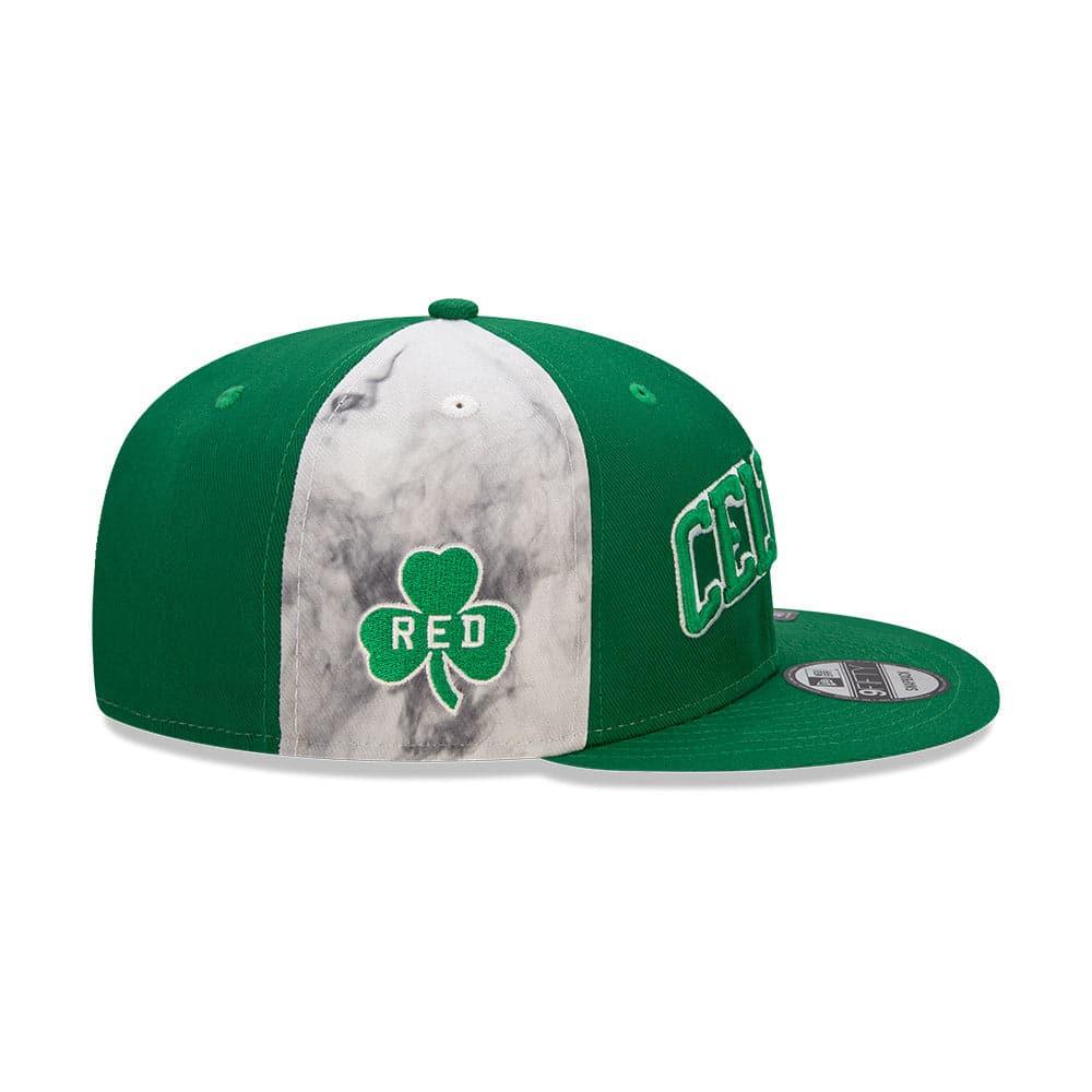 New Era Caps Boston Celtics New Era NBA 21-22 City Edition 9FIFTY Snapback Hat - Green