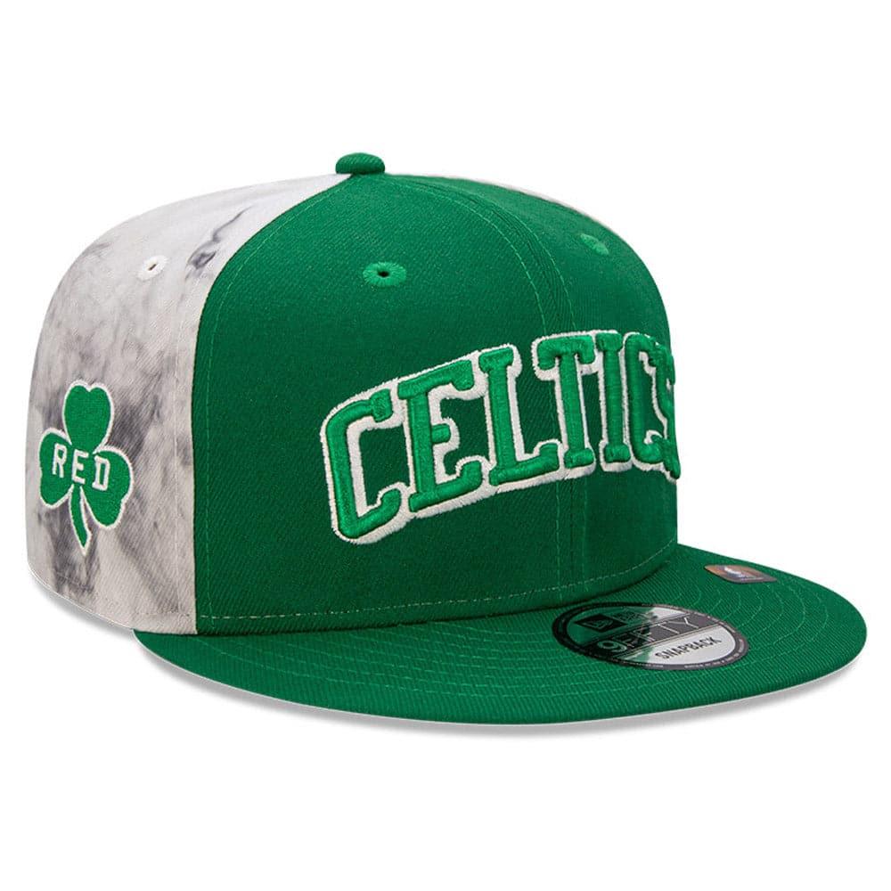 New Era Caps Boston Celtics New Era NBA 21-22 City Edition 9FIFTY Snapback Hat - Green