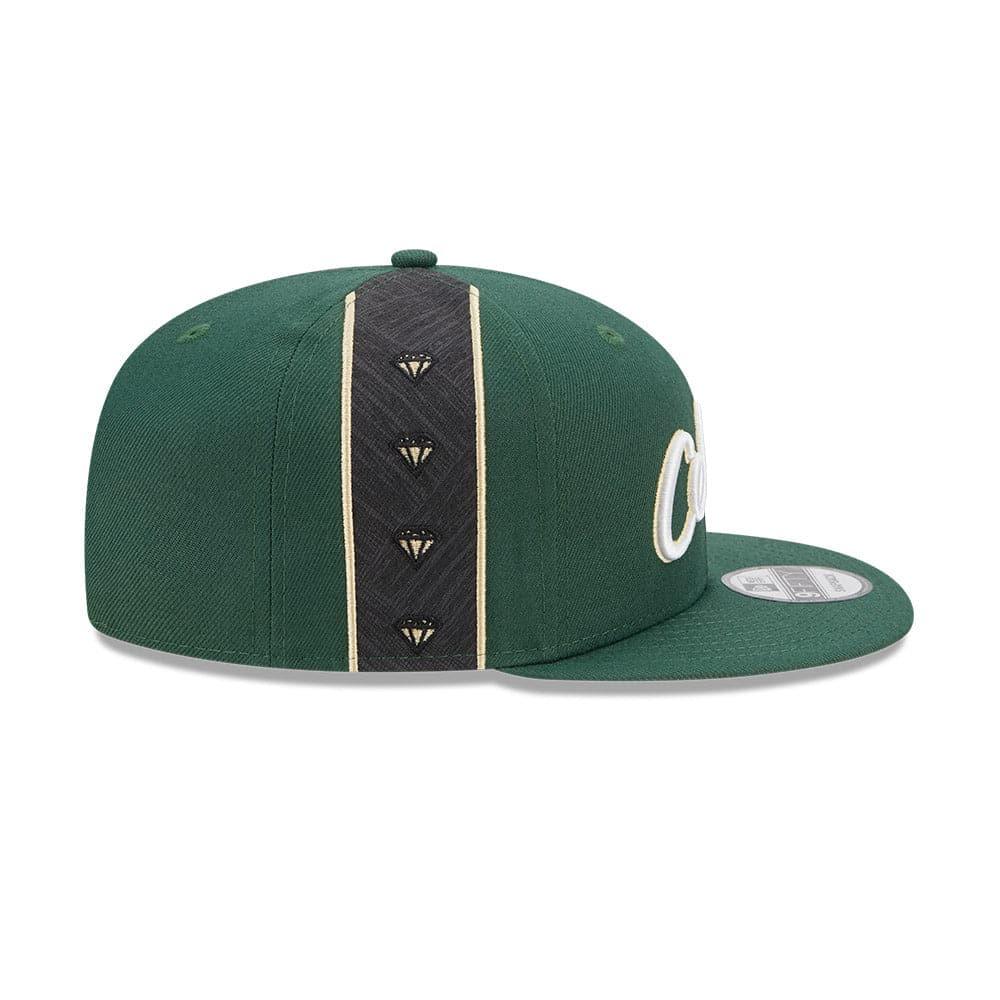 New Era Caps Boston Celtics New Era NBA 22-23 City Edition 9FIFTY Snapback Hat - Green