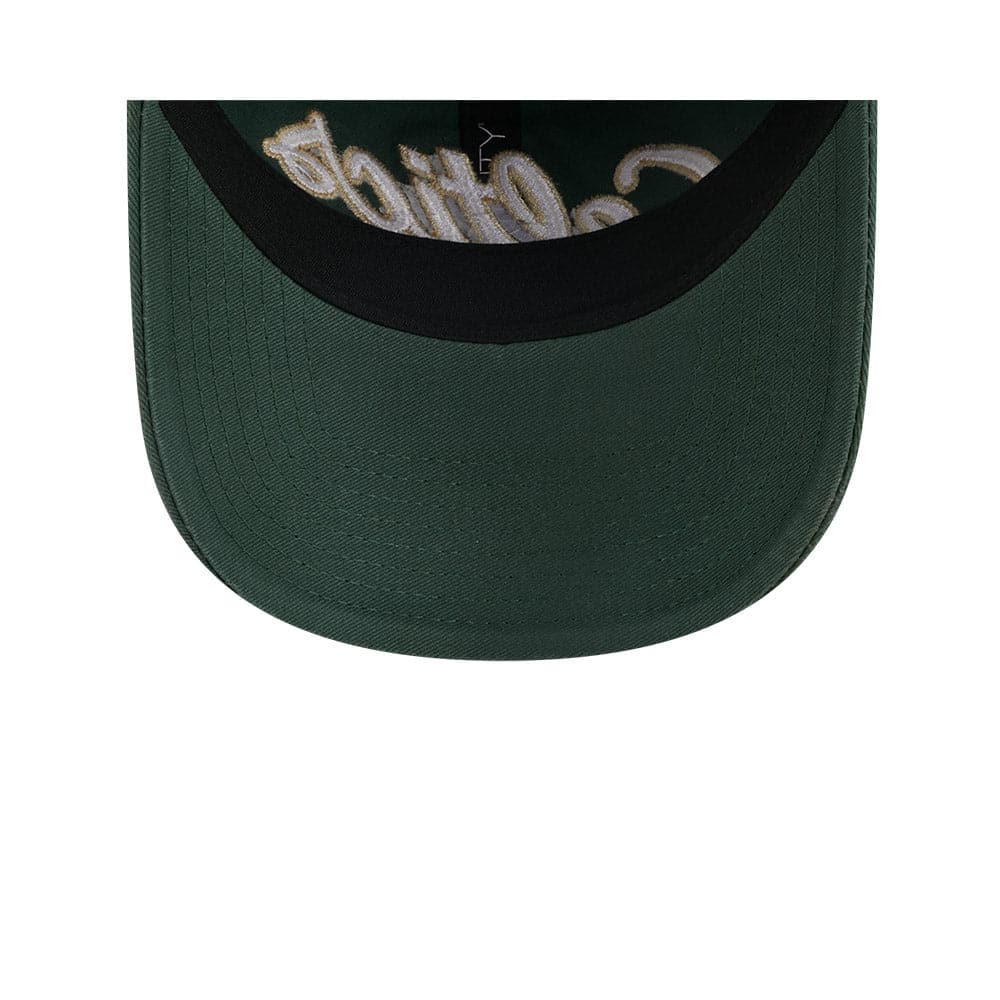 New Era Caps Boston Celtics New Era NBA 22-23 City Edition 9TWENTY Strapback Hat - Green