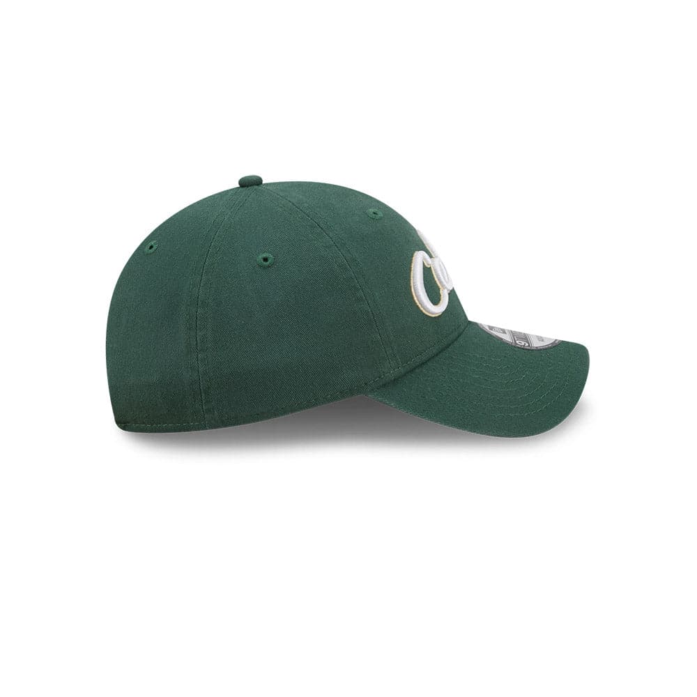 New Era Caps Boston Celtics New Era NBA 22-23 City Edition 9TWENTY Strapback Hat - Green