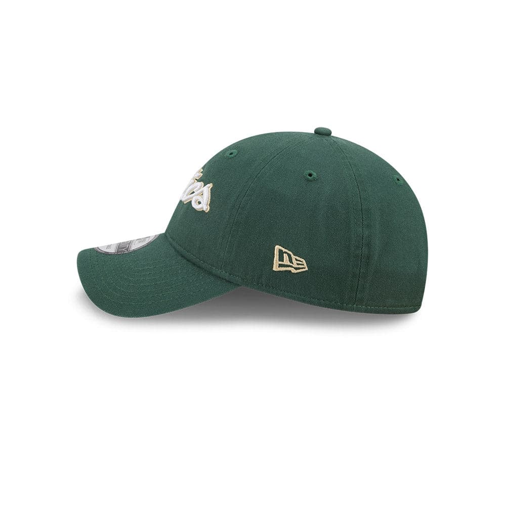 New Era Caps Boston Celtics New Era NBA 22-23 City Edition 9TWENTY Strapback Hat - Green