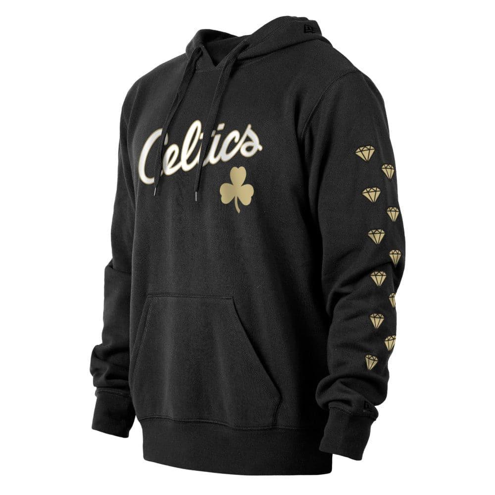 New Era Jumpers Boston Celtics New Era NBA 22-23 City Edition Hoodie Jumper - Black