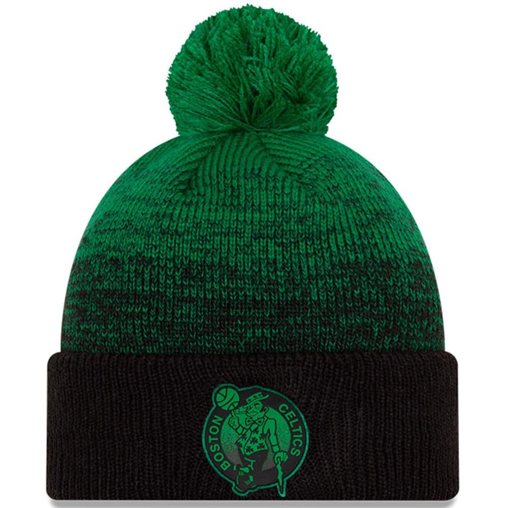New Era Beanies Boston Celtics New Era NBA Back Half Knit Beanie - Green