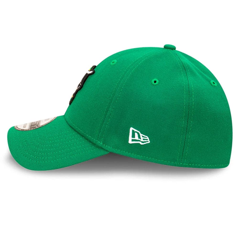 New Era Caps Boston Celtics New Era NBA Dissected Logo 39THIRTY Flex Fit Curve Hat - Green