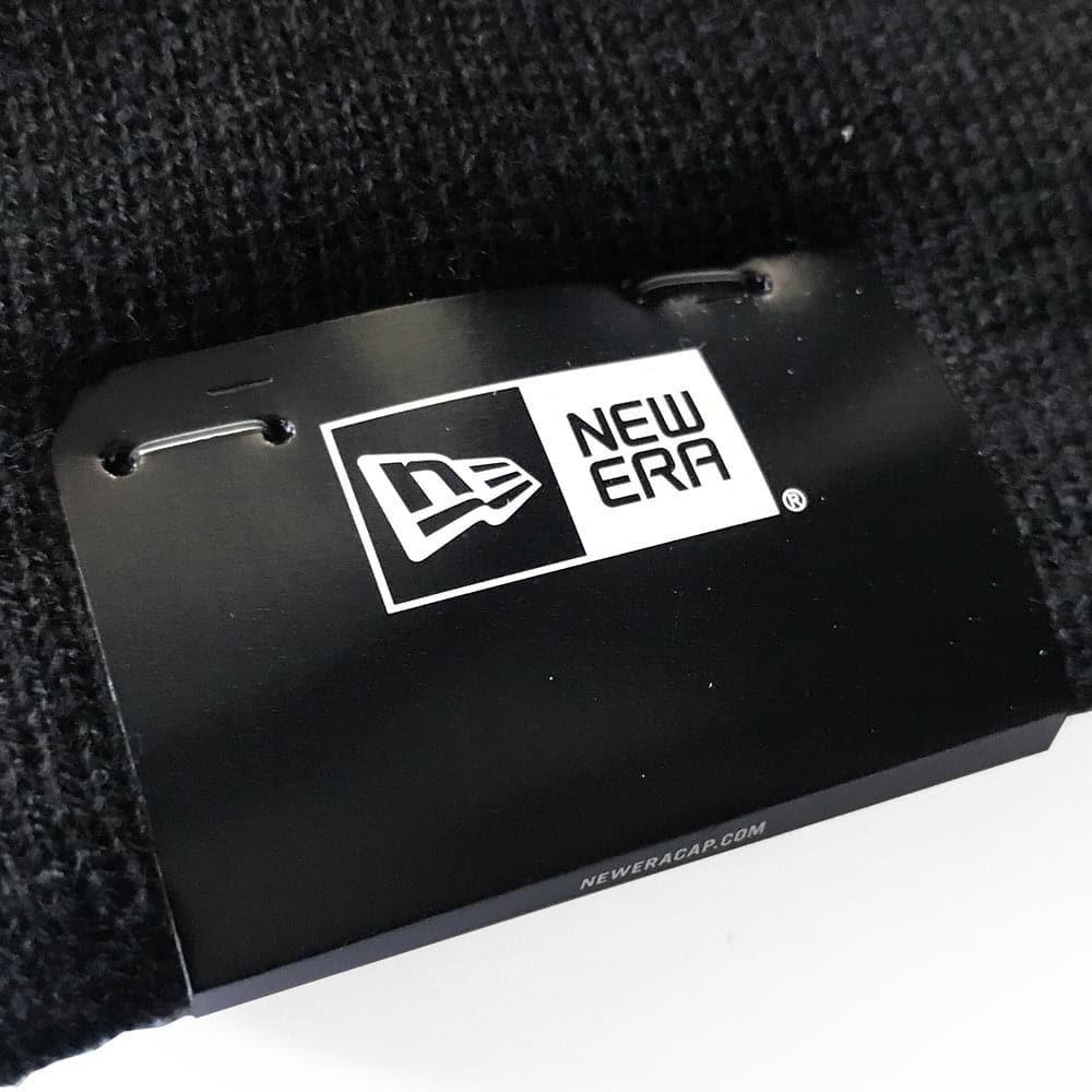 New Era Beanies Boston Celtics New Era NBA Grey Stripe Team Cuffed Knit Beanie - Black