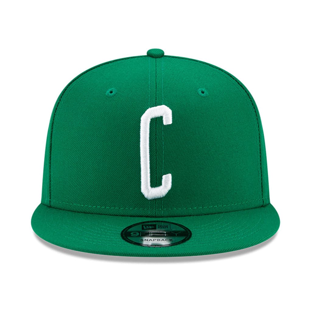 New Era Caps Boston Celtics New Era NBA Ligature 9FIFTY Snapback Hat - Green