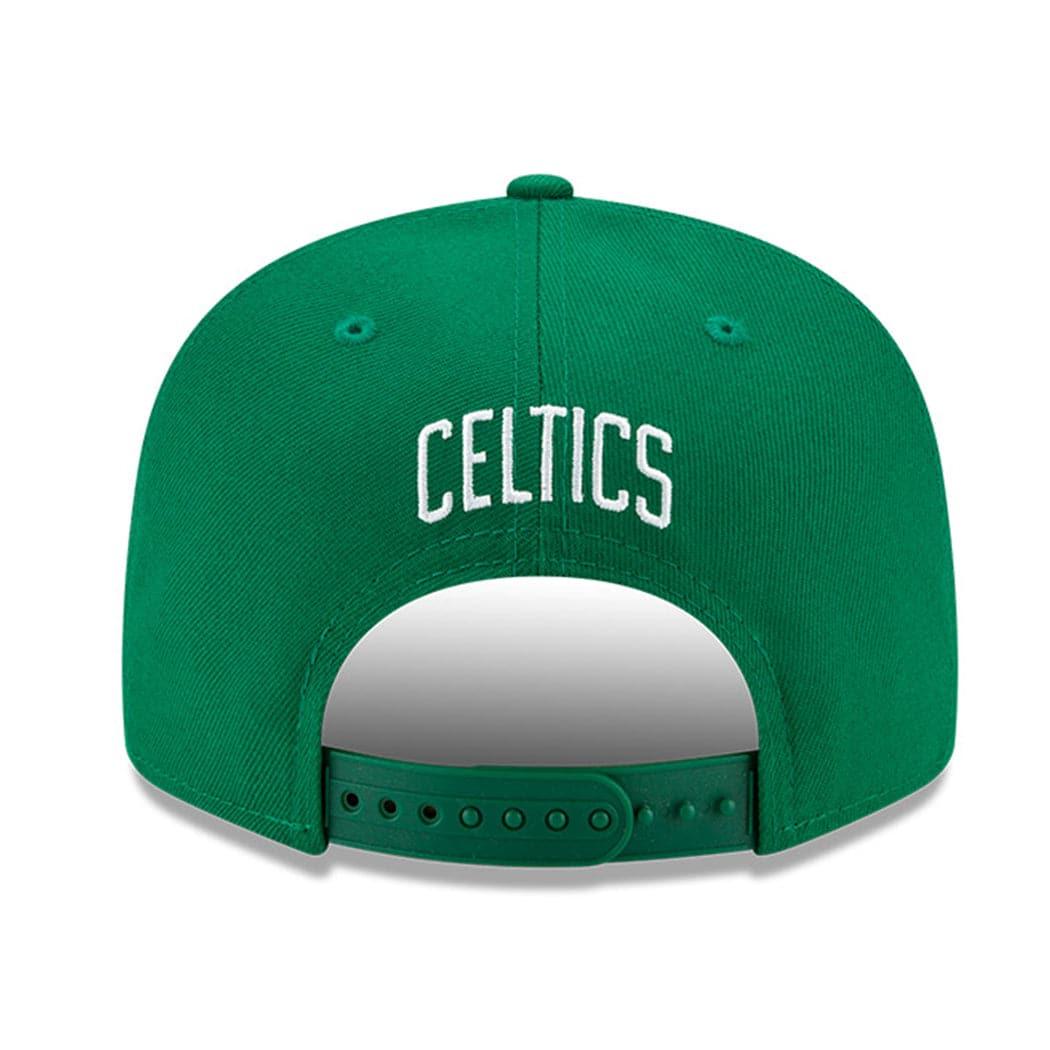 New Era Caps Boston Celtics New Era NBA Ligature 9FIFTY Snapback Hat - Green