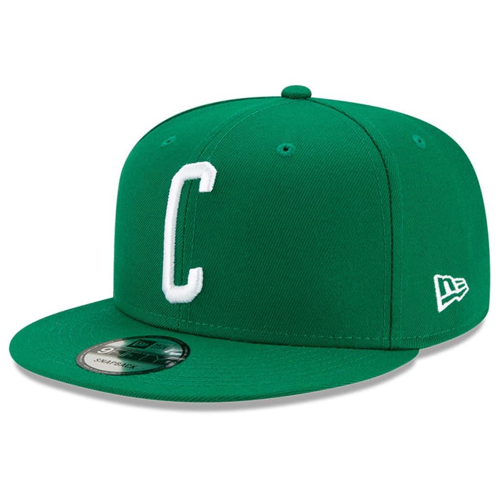 New Era Caps Boston Celtics New Era NBA Ligature 9FIFTY Snapback Hat - Green