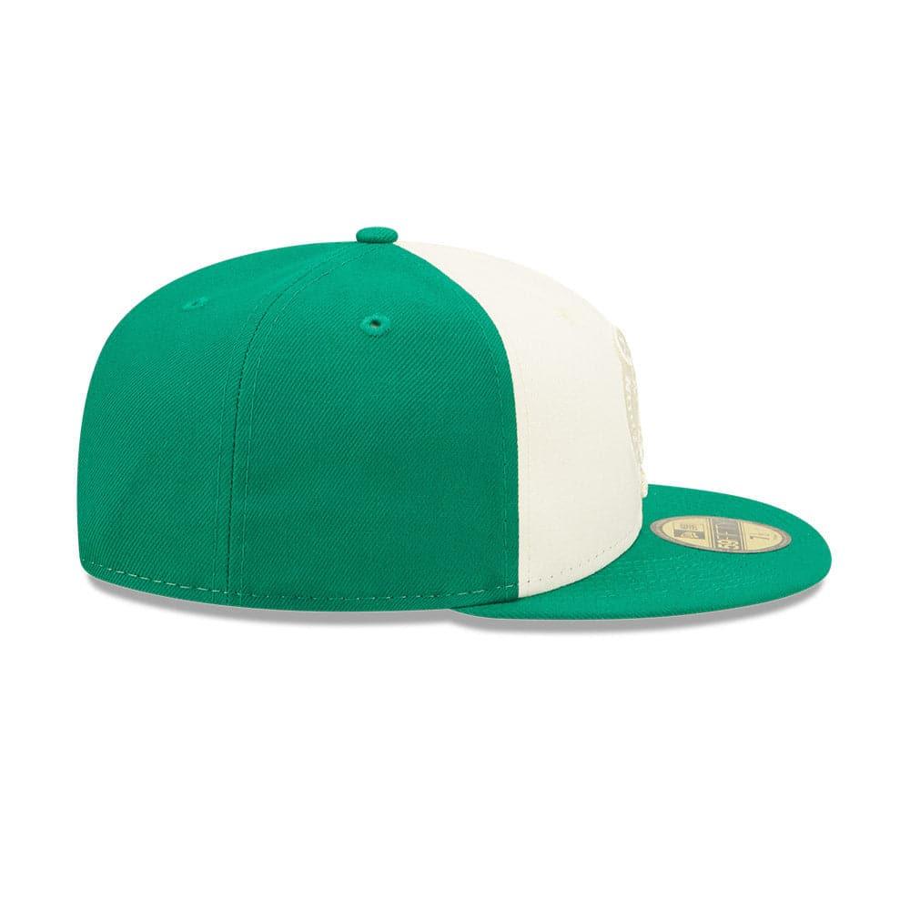 New Era Caps Boston Celtics New Era NBA Tonal 2-Tone 59FIFTY Fitted Hat  - Green