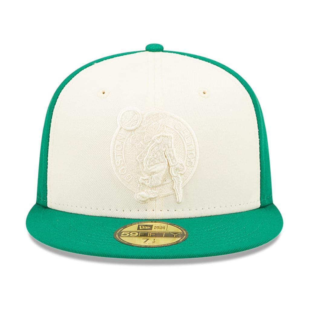 New Era Caps Boston Celtics New Era NBA Tonal 2-Tone 59FIFTY Fitted Hat  - Green