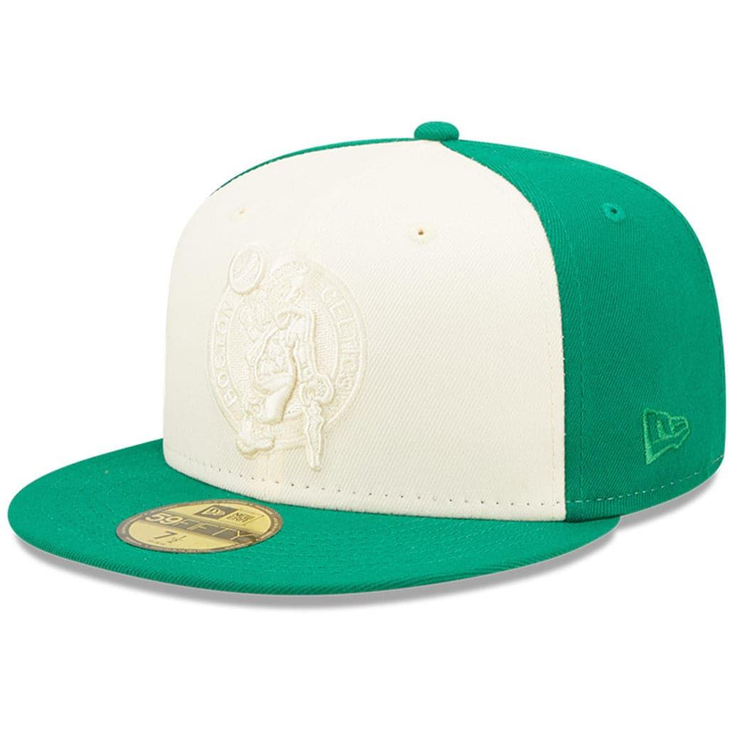 New Era Caps Boston Celtics New Era NBA Tonal 2-Tone 59FIFTY Fitted Hat  - Green