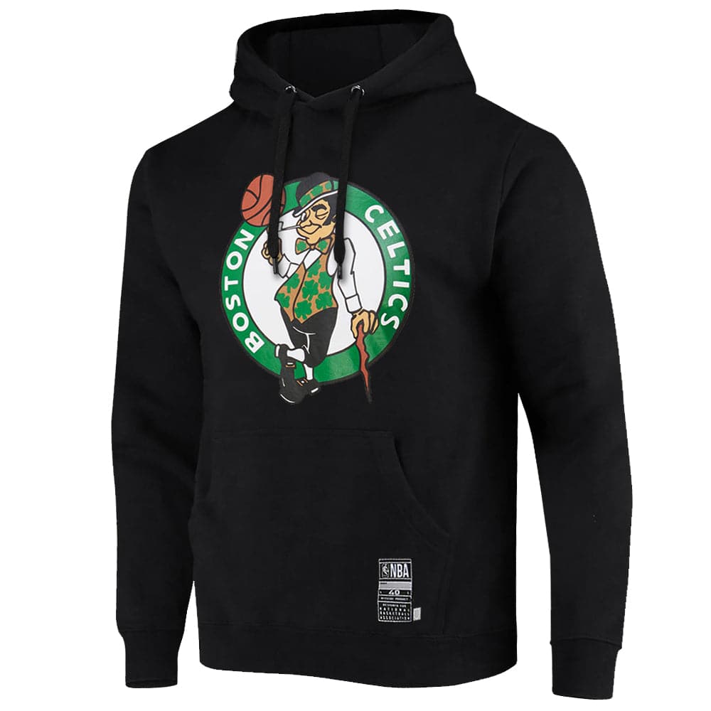 NBA Essentials Jumpers Boston Celtics Outerstuff NBA Team Logo Hoodie Jumper - Black