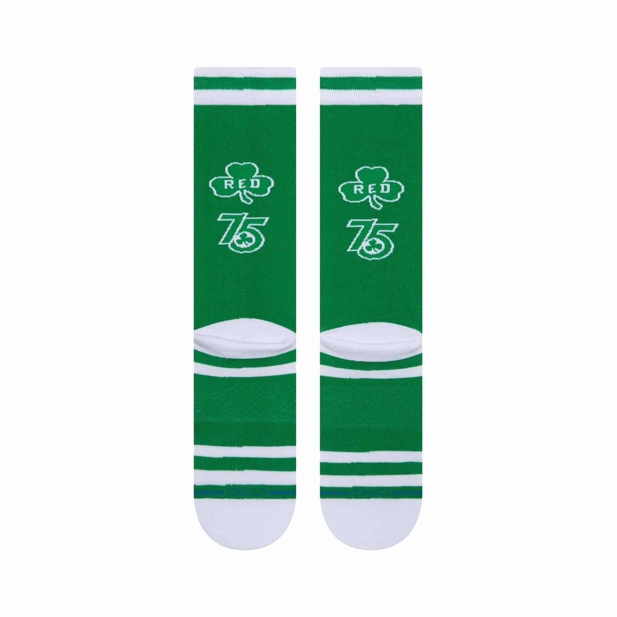 Stance Socks Large (9-12 US) Boston Celtics Stance NBA 21-22 City Edition Crew Socks - Green