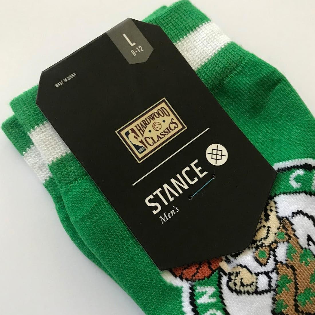 Stance Socks Boston Celtics Stance NBA HWC Warmup Crew Socks - Green