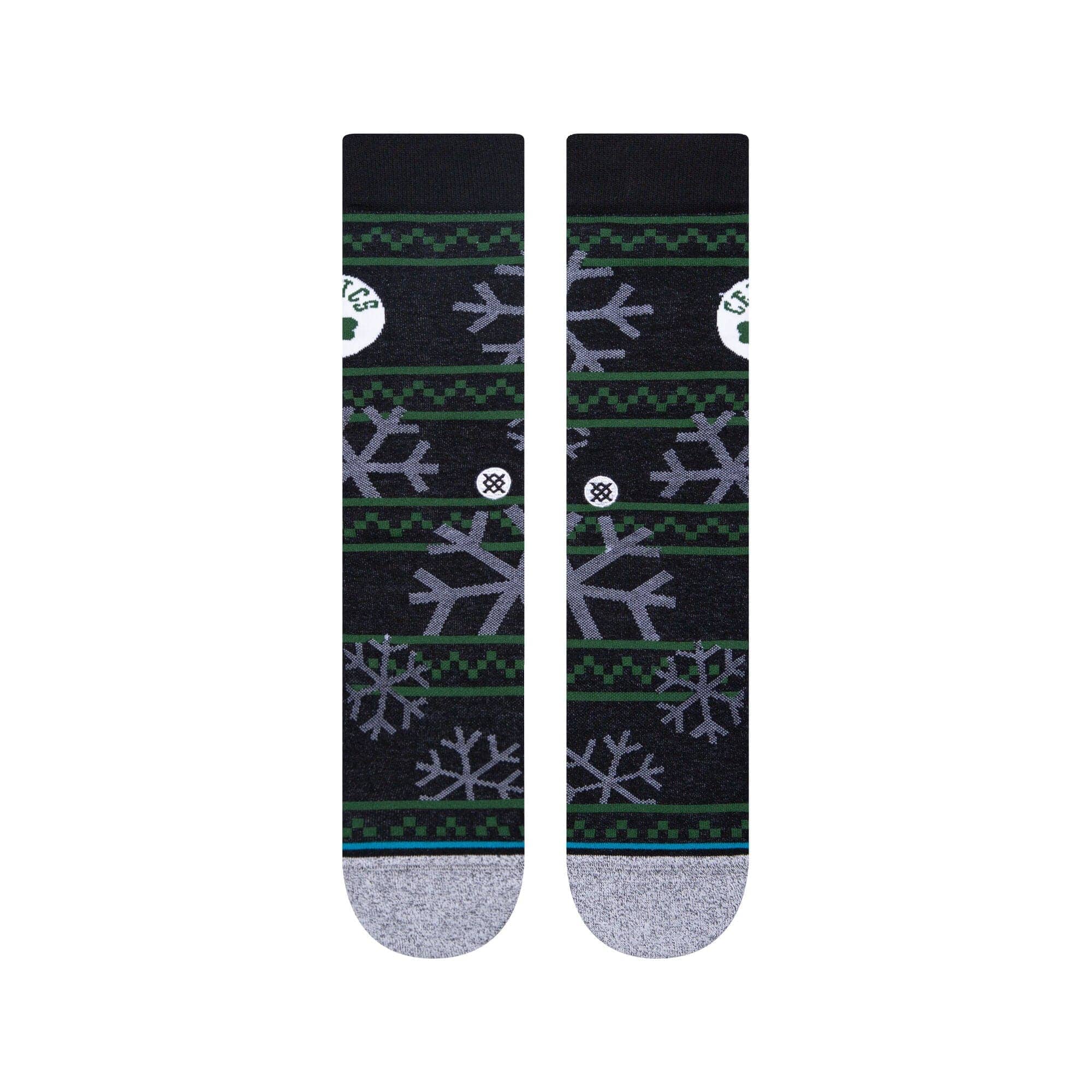 Stance Socks Large (9-12 US) Boston Celtics Stance NBA Team Frosted Crew Socks - Black