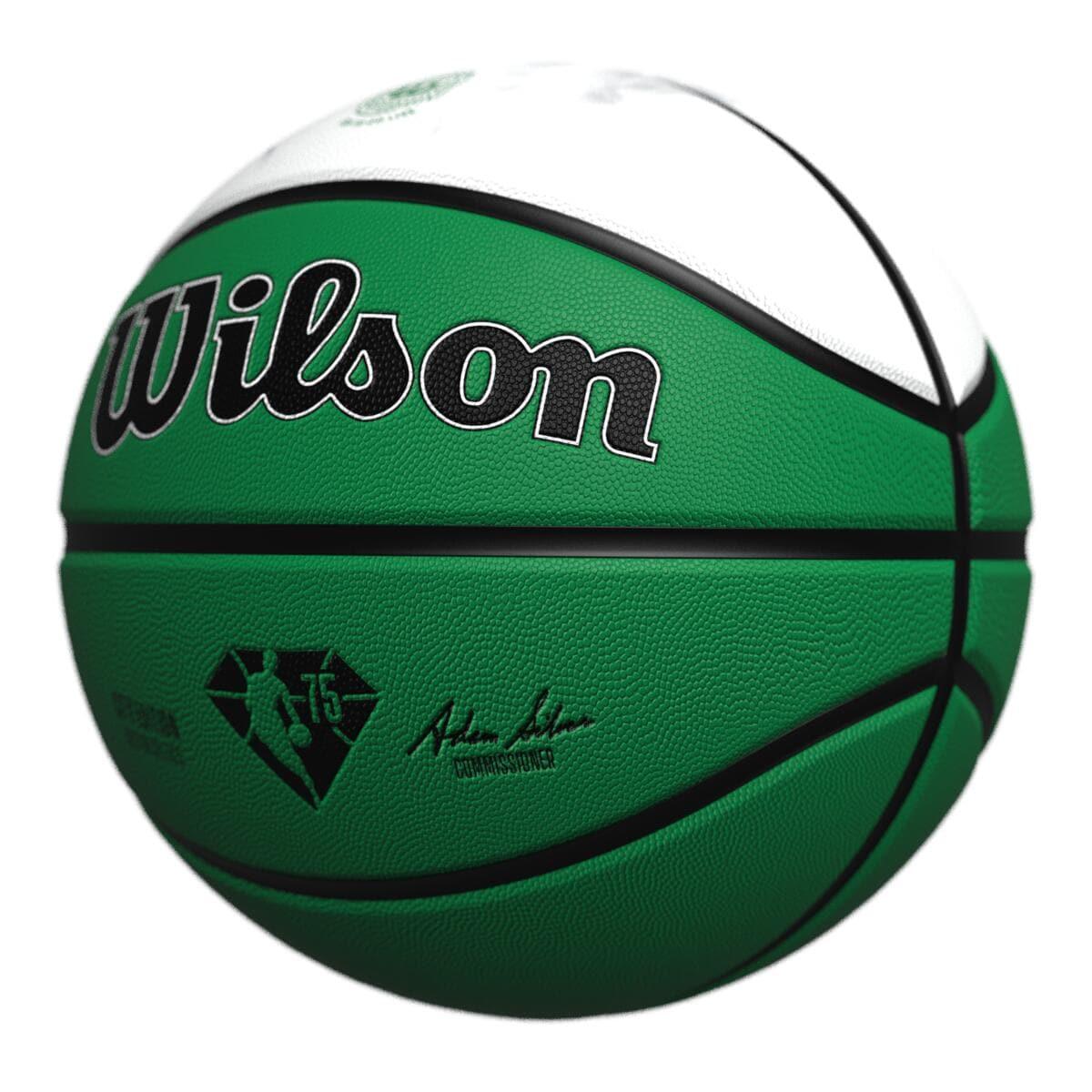Wilson Sporting Goods Balls Boston Celtics Wilson NBA 21-22 City Edition Collector Basketball Ball - Size 7