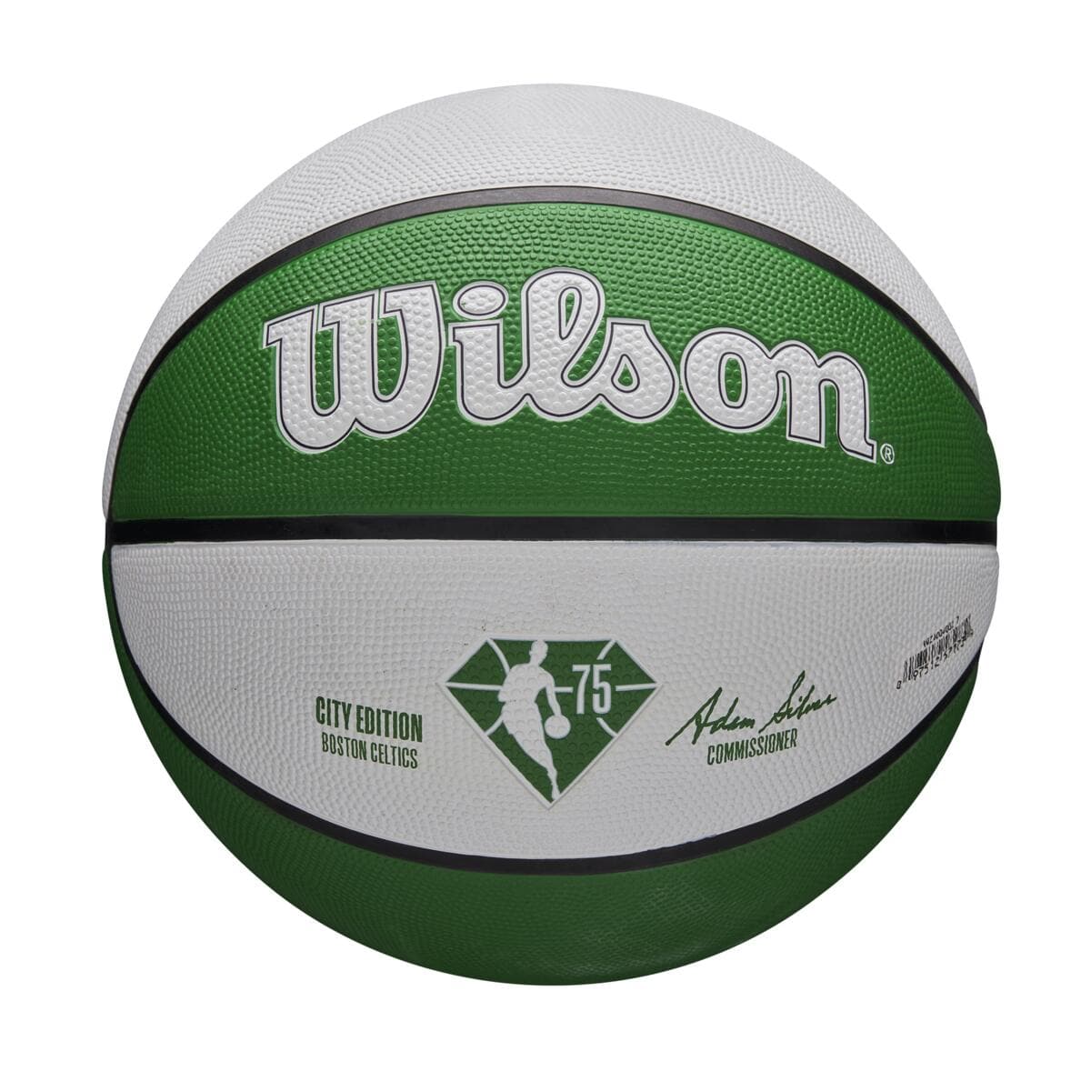 Wilson Sporting Goods Balls Boston Celtics Wilson NBA 21-22 City Edition Full Size Basketball Ball - Size 7