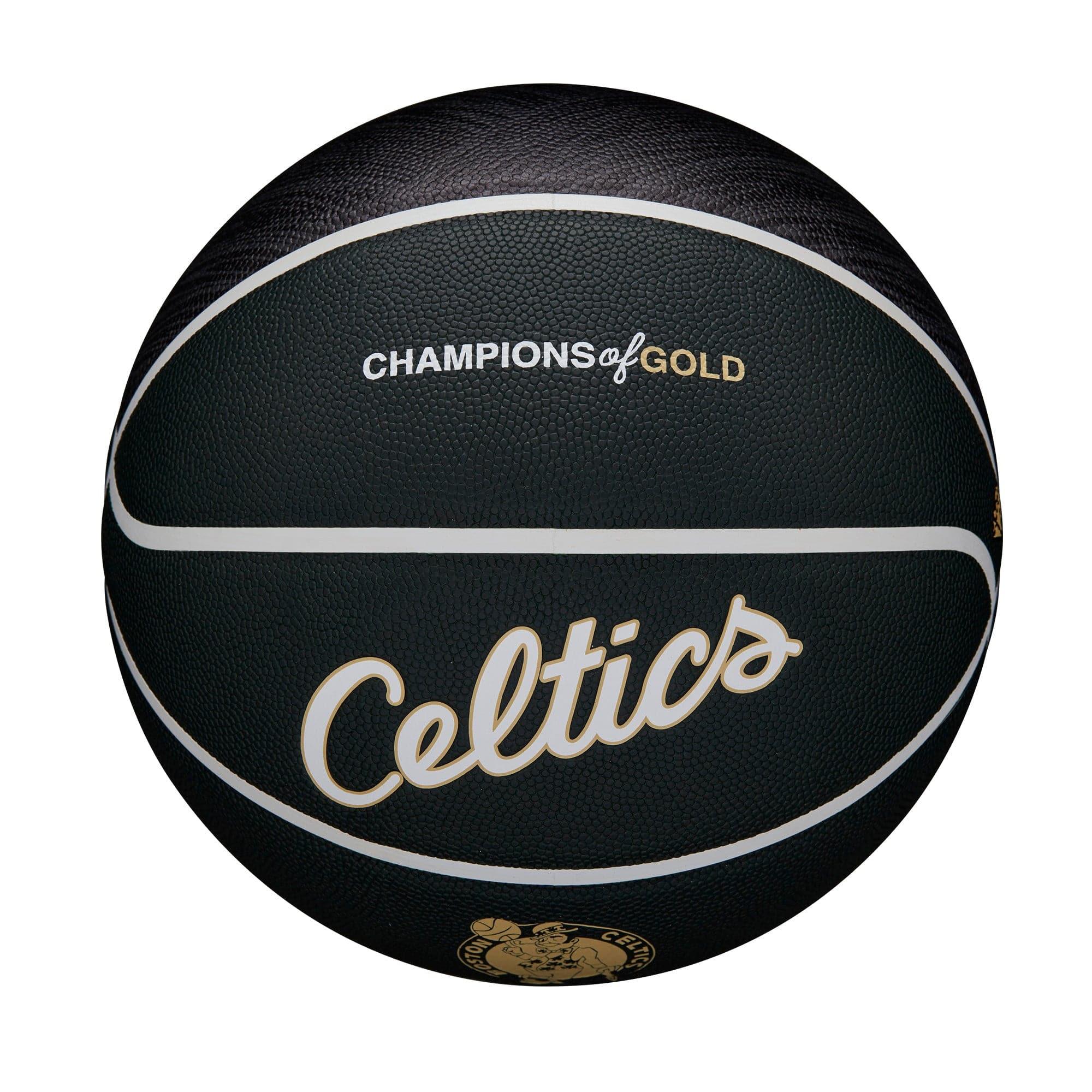 Wilson Sporting Goods Balls Boston Celtics Wilson NBA 22-23 City Edition Collectors Basketball Ball