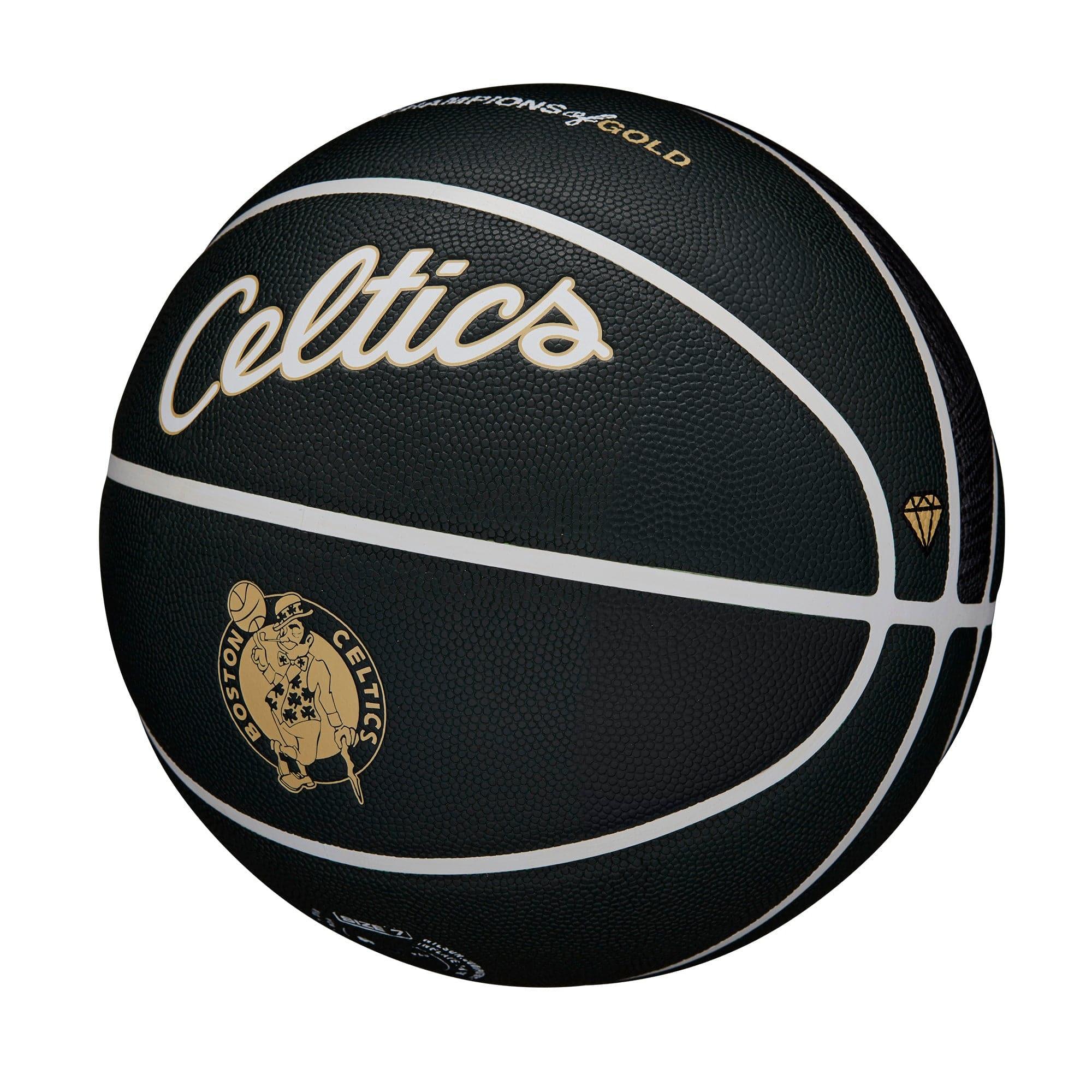 Wilson Sporting Goods Balls Boston Celtics Wilson NBA 22-23 City Edition Collectors Basketball Ball