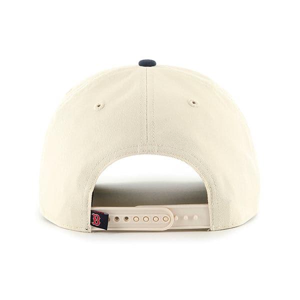 47 Brand Caps Boston Red Sox ‘47 MLB 2T Script Nantasket Pre-Curved Snapback Hat - Natural