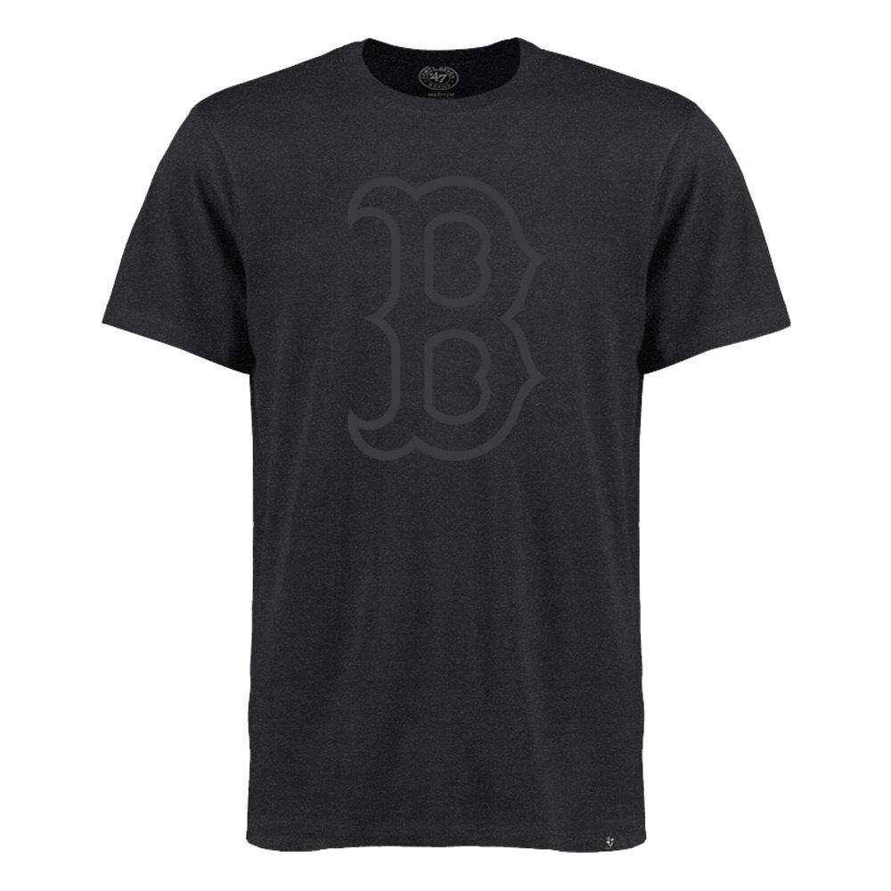 47 Brand T-Shirts Boston Red Sox '47 MLB Black Imprint T-Shirt - Charcoal Marle